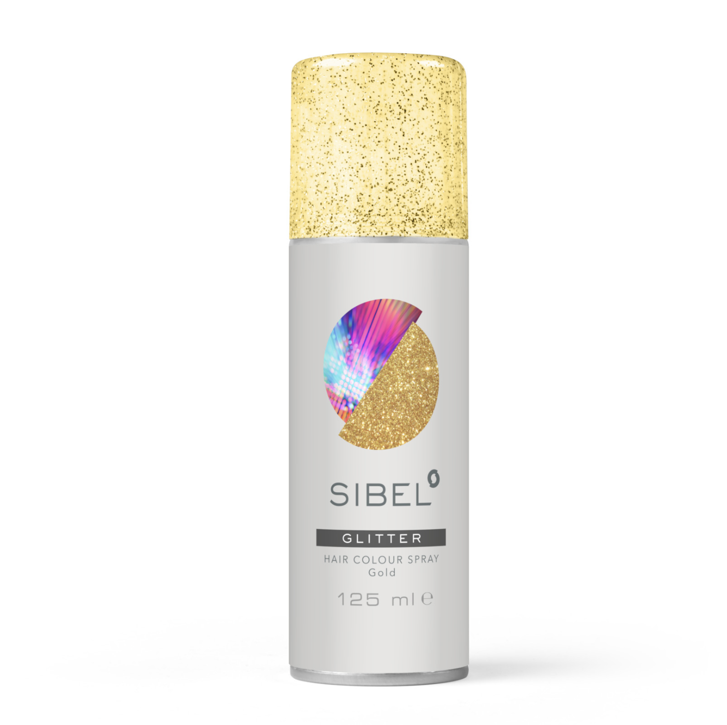 Třpytivý sprej na vlasy Sibel - zlaté třpytky