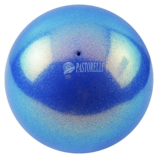 Míč Pastorelli glitter HIGH VISION - třpyt Sapphire Blue - 00043
