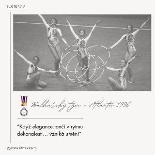 ✨🥈 Stříbrná elegance z Atlanty 1996! 🥈✨ Na olympijských hrách v Atlantě se psala historie rytmické gymnastiky — poprvé se...