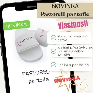 🩰 NOVINKA na e-shopu GYMNASTICSHOP.cz! Stylové Pastorelli pantofle White právě dorazily 🤍 Ideální do tělocvičny, šatny...