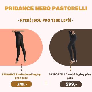 ✨ PRIDANCE punčochové legíny přes patu vs. PASTORELLI dlouhé legíny přes patu - které jsou pro tebe ty pravé? ❤️ 🌟...