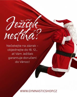 Zázraky jsou super… Ale doručení do Vánoc je ještě lepší 😁 Objednej dárky na našem eshopu Gymnasticshop.cz do 18. 12. a my...