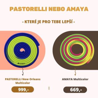 🔥 Švihadlo Pastorelli New Orleans Multicolor vs. Švihadlo Amaya Multicolor 🔥 Které bude tvůj nový favorit? 🤸‍♀️🎉 ✨...